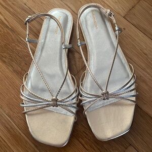 NWOT Reformation Milligan Flat Sandal size 8.5